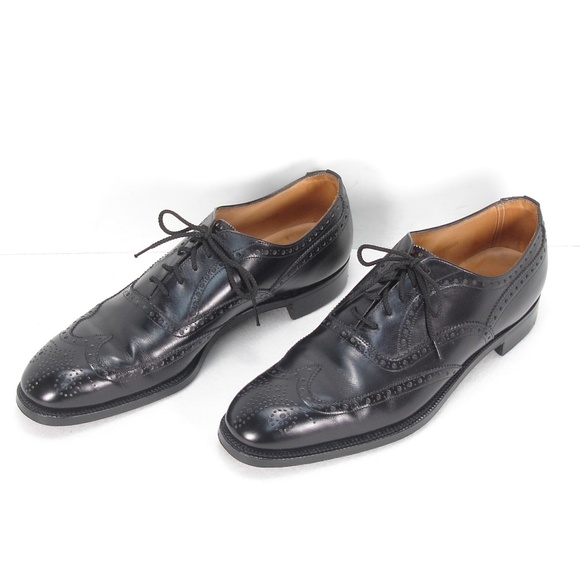 BROOKS BROTHERS DEVON LEATHER OXFORD SHOES 42 A
